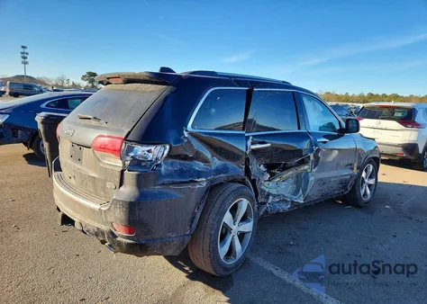 2015 Jeep Grand Cherokee Overland z USA, uszkodzony, nr VIN 1C4RJFCG7FC612610